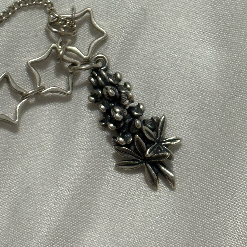 James Avery Bluebonnet Charm